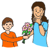 Mother's Day is Sunday. We tell our moms, aunts, grandmothers, or guardians that we appreciate them!