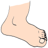 Foot_body+part Picture