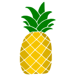 Pineapple Stencil