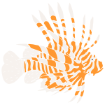 Lionfish Stencil