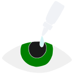 Eye Drops Stencil