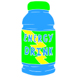 Energy Drink Stencil