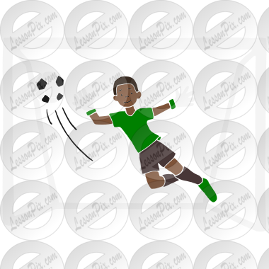 Goal Keeper Stencil