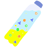 Sensory Bottle Stencil