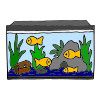 The+fish+are+________+the+aquarium. Picture