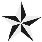 Texas Star Stencil