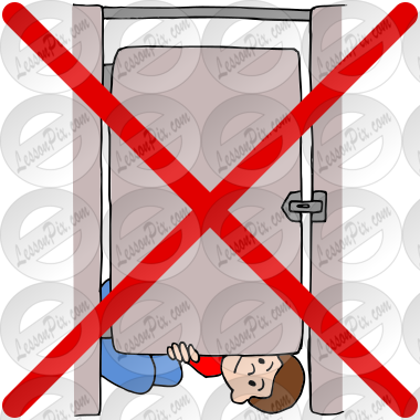 Do not look under stall