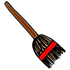"Let's sweep the floor."