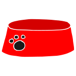 Dog Bowl Stencil