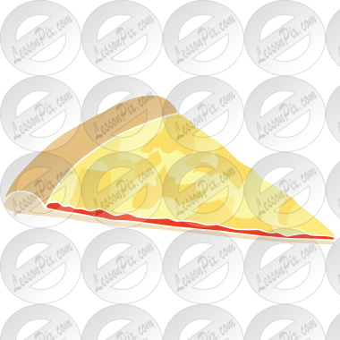 Cheese Pizza Stencil