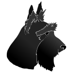 Scottish Terrier Stencil