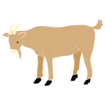 Goat Stencil