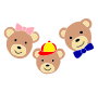 Three Bears Stencil