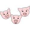 3 pigs