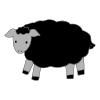 I+see+a+black+sheep. Picture