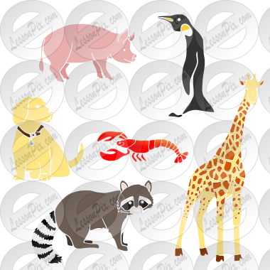 Animals Stencil