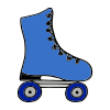 Roller skate in the house