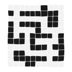 Crossword Puzzle Stencil