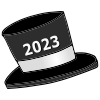 2023 New Years Hat Picture