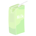 Milk Box Stencil
