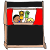 Find our puppet theater