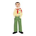 Boy Scout Stencil