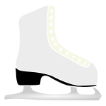 Ice Skate Stencil