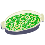 Green Bean Casserole Stencil