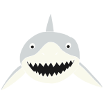 Shark Stencil