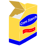 Corn Starch Stencil