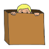 hid out of sight!