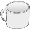 "Here is a coffee mug."