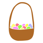Basket of Eggs Stencil