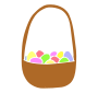 Basket of Eggs Stencil
