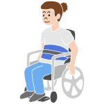 Wheelchair Belt Stencil