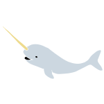 Narwhal Stencil