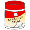 2 Tablespoons cream of tartar