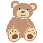 Teddy Bear Stencil