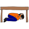 Under a Table
