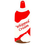 Whipped Cream Stencil