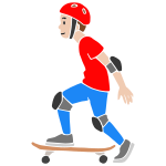 Skateboarder Stencil