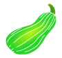 Zucchini Stencil