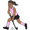 Field Hockey Player Picture