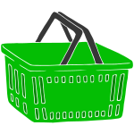 Shopping Basket Stencil