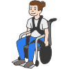 wheelchair harness Picture