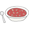 What happened when Helen's mom told her to eat her soup?