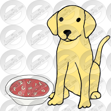 Feed Dog Alphabet Soup