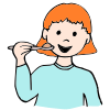 Helen ate her soup