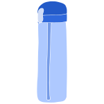 Water Bottle Stencil