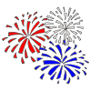 When do you see fireworks?